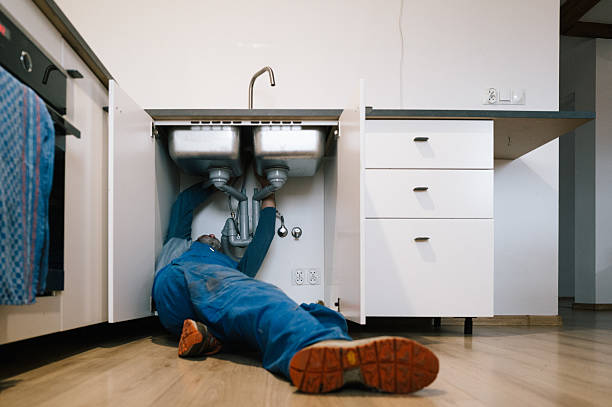 Professional Drain Cleaning technician working in Nowata, OK